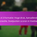 Tegenaanvallen: Snelle overgangen, Spelersrollen, Scoringskansen