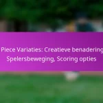 Indirecte Vrije Trappen: Creatieve opstellingen, Spelersrollen, Aanvallende scoringsmogelijkheden