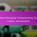 Doorbrekende lijnen: Doordringende passes, Spelersbeweging, Scoringkansen